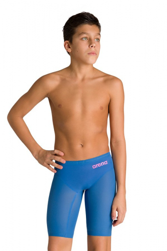 Шорты для плавания стартовые м PWSKIN R-EVO JAMMER JR blue-powder pink (20)