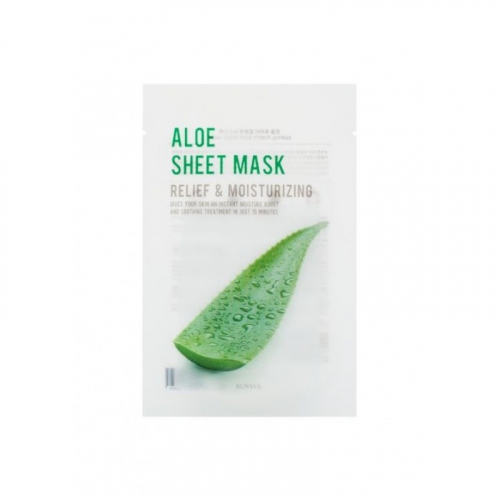1шт Eunyul Purity Aloe Sheet Mask - Тканевая маска с экстрактом алоэ