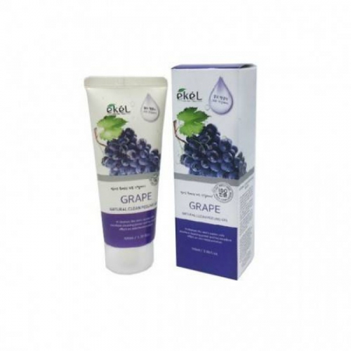 Ekel Natural Clean Peeling Gel Grape 100ml - Пилинг с экстрактом винограда 100мл