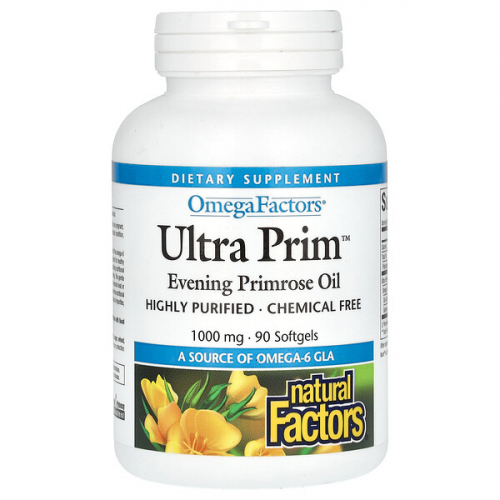 Natural Factors, Ultra Prim, 1000 мг, капсулы