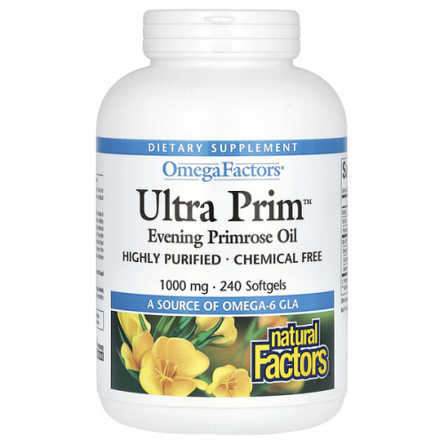 Natural Factors, Ultra Prim, 1000 мг, капсулы