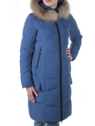 19-890 Пальто с мехом енота Kacuci размер 2XL - 50 российский