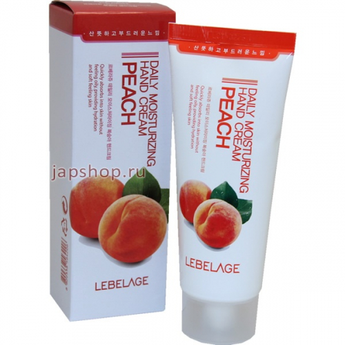 Lebelage Hand Cream Крем для рук с экстрактом персика, 100 мл (8809338564206)