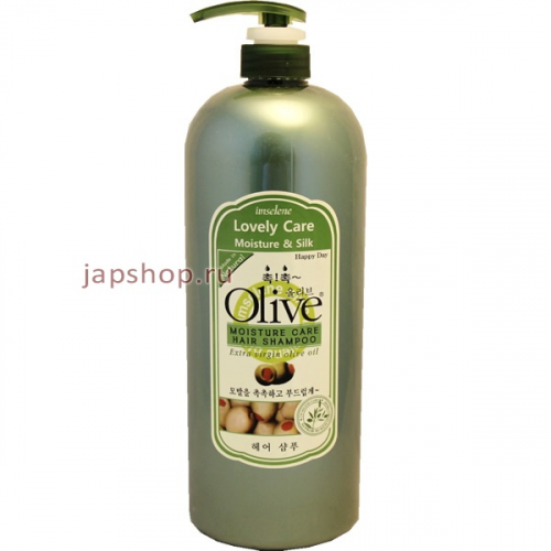 OLIVE Увлажняющий шампунь для всех типов волос с экстрактом оливы, 1500 мл (8809004075517)