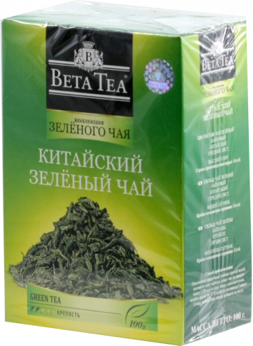 BETA TEA. Зеленый 100 гр. карт.пачка