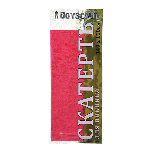 BOYSCOUT   Скатерть для пикника 110x140 см, спанбонд (цвета в ассортименте) / 80