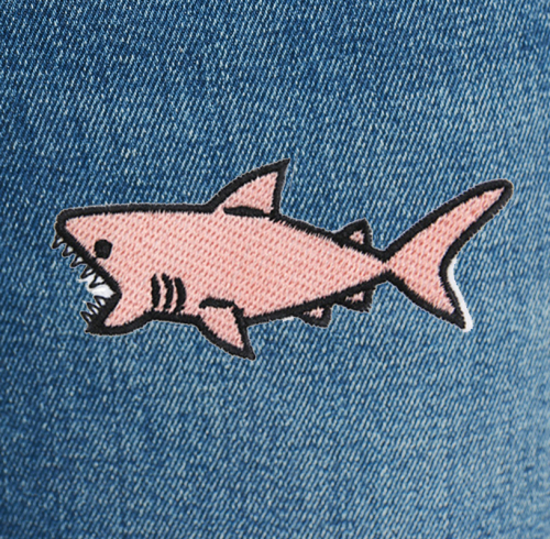 Нашивка «Pink shark»