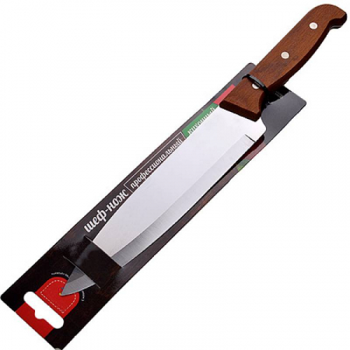 11617 Шеф нож с деревянной ручкой (30 см) MAYER&BOCH  оптом
