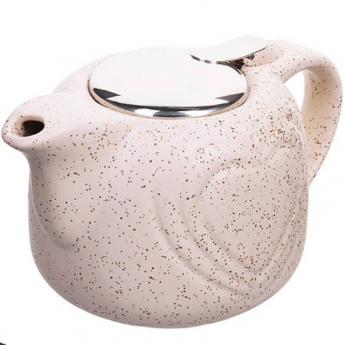 28681-3 Заварочный чайник керамика БЕЖЕВЫЙ 750 мл LORAINE
