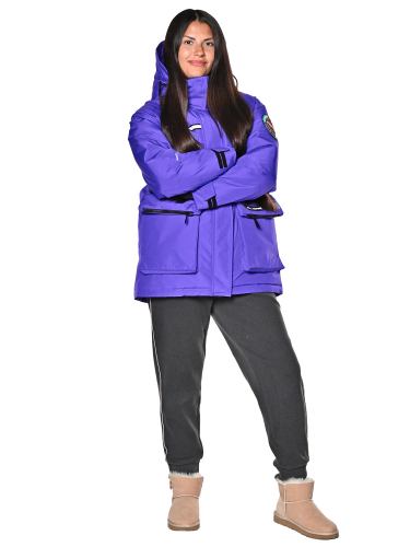Куртка B-8909 Фиолетовый