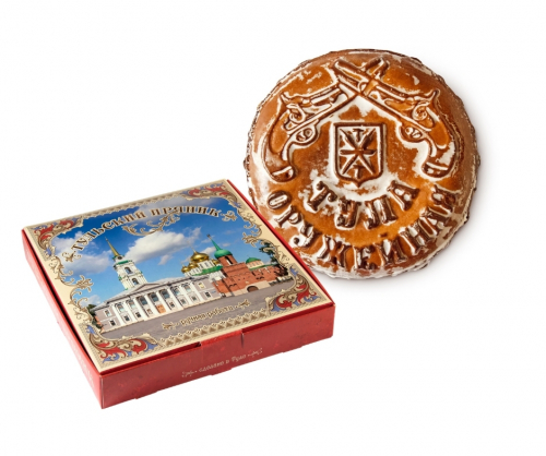 Тульский пряник в коробке «Вид на Тульский кремль», 650 гр.