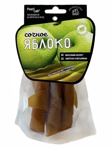 PastiLab. Фруктовая пастила Яблочная, 50г. 1/20