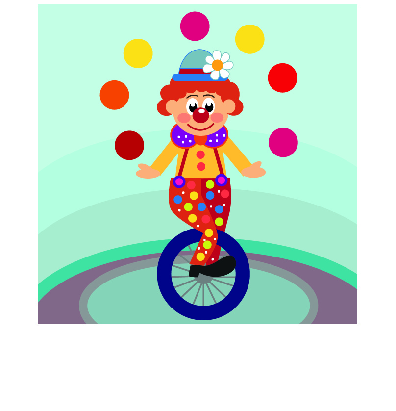 Лепим цифровой цирк. Аппликация "клоун". Клоун для пластилинографии. Клоуны для детей. Клоун пластилином на картоне.
