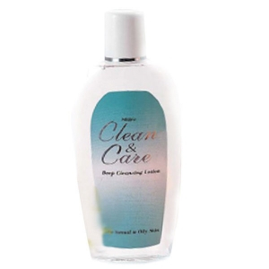 Очищающий лосьон для нормальной и жирной кожи Clean & Care deep cleansing lotion gentle formula  120 мл (голубой)