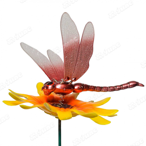 Штекер садовый Стрекоза на цветке NA1493 16*13см (288)
