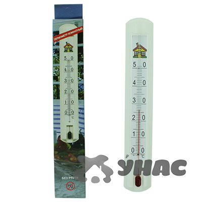 Термометр комнатный ТСК-7 на пластмассовой основе, картон