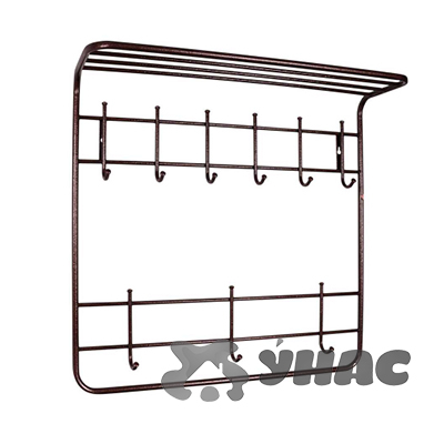 Вешалка 2-х ярус. 80см  мед.антик ВСП9М х1