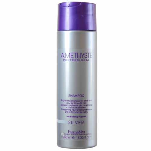 Шампунь для светлых и седых волос Amethyste silver shampoo / AMETHYSTE PROFESSIONAL 250 мл 