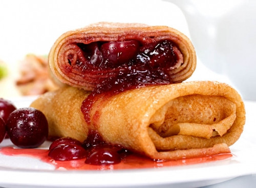 Блинчики с Вишней