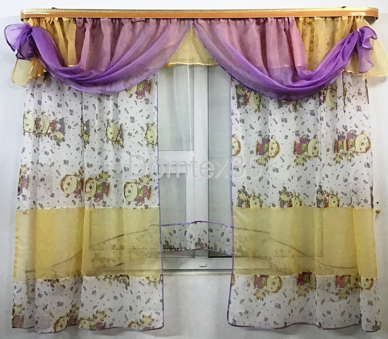 Комплект штор для детской