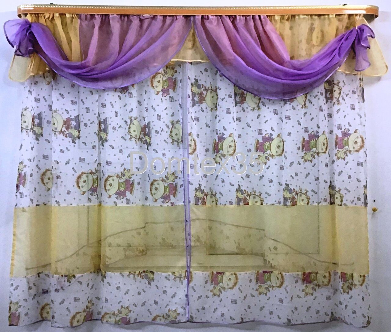 Комплект штор для детской