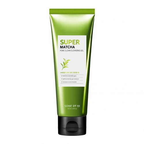 Гель для умывания с чаем матча Some By Mi Super Matcha Pore Clean Cleansing Gel 100мл