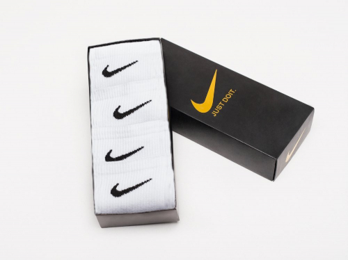 Носки длинные Nike - 4 пары,КОПИИ