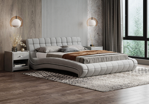 Комплект: Кровать Milano + Матрас GRAND + Подъемный механизм