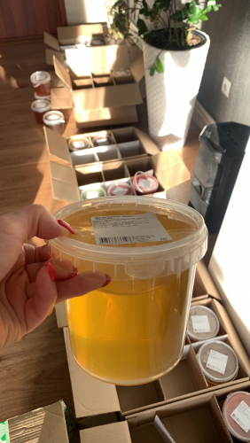 Липовый мёд натуральный Приморский   1,5 кг ведро пластиковое-выделяется необыкновенным ароматом, приятным вкусом и полезными качествами