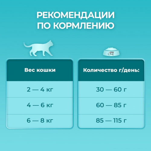 Сухой корм Purinа One для кошек, курица/злаки, 200 г