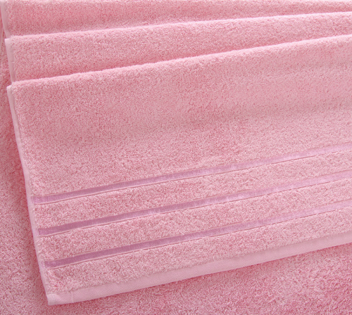 Полотенце махровое Мадейра розовый
