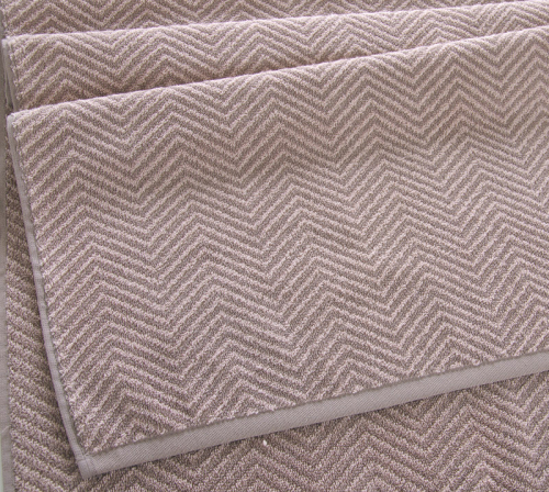 Полотенце махровое Тибр серый шато