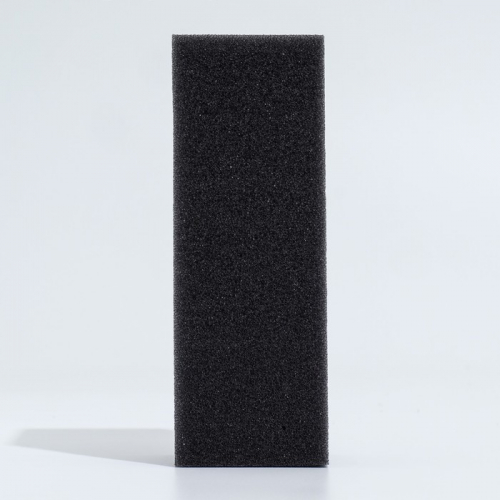 Губка прямоугольная для фильтра, серия F, 5,5 х 6 х 17 см, серая