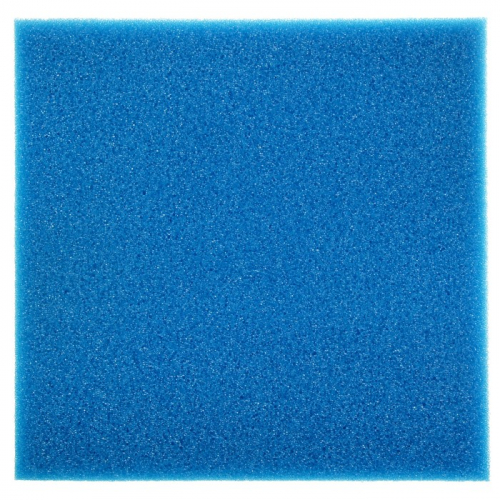 Губка прямоугольная, крупнопористая, лист 50 х 50 х 2 см, синий