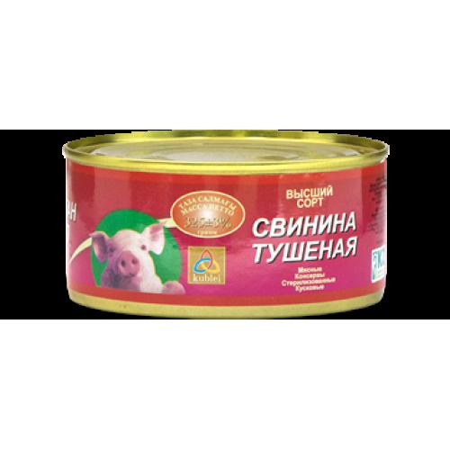 Свинина тушеная высшего сорта 325 г