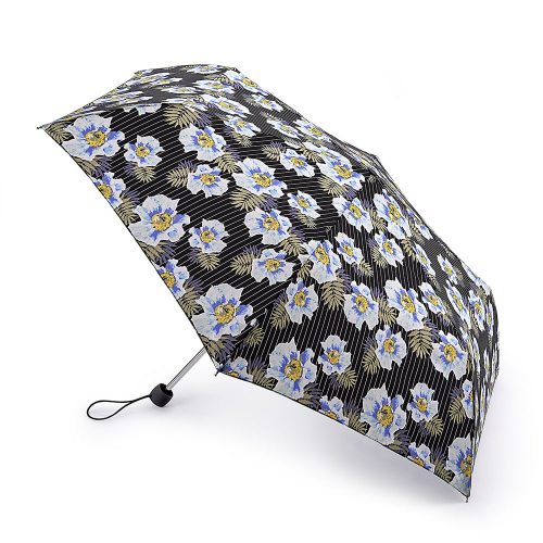 L553-3375 PinstripeFlower (Цветы на полоске) Зонт женский механика Fulton
