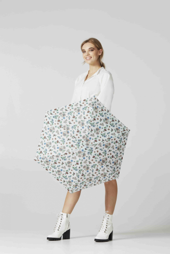L501-4045 VintagePetals (Старинные цветы) Зонт женский механика Fulton
