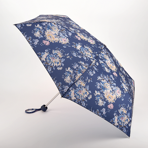 L768-3740 YorkFlowersNavy (Синие цветы) Зонт женский механика Cath Kidston Fulton