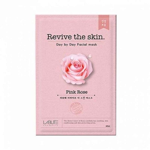 Labute Маска-салфетка с экстрактом розы Revive the skin Rose Mask