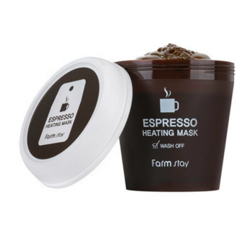 Farmstay Согревающая маска с экстрактом кофе Espresso Heating Mask