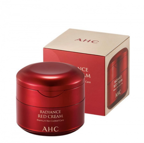 AHC Антивозрастной увлажняющий крем для лица Radiance Red Cream Premium Red Coctail Care