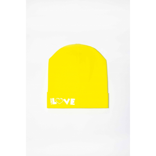 Шапка 2161-036 желтый / love