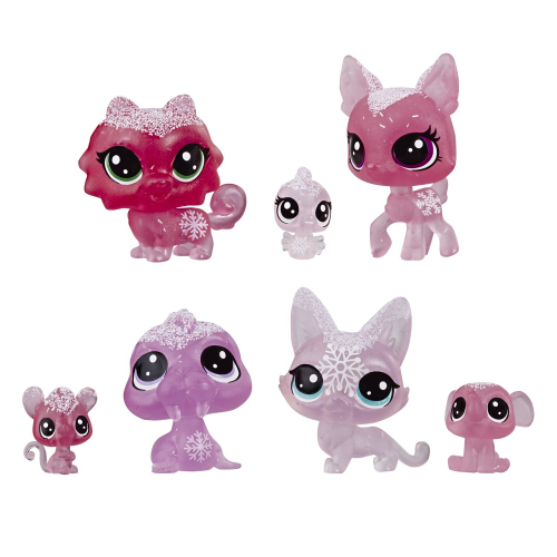 Игровой набор Littlest Pet Shop 7 петов. Холодное царство, в ассортименте