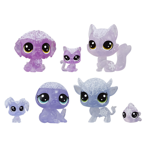 Игровой набор Littlest Pet Shop 7 петов. Холодное царство, в ассортименте