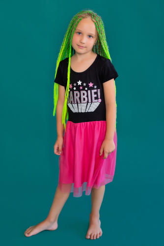 Платье 22764 Barbie кор. рукав