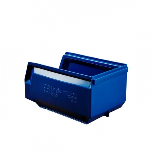 Ящик полимерный многооборотный, 22.402, 25х15х13см, синий