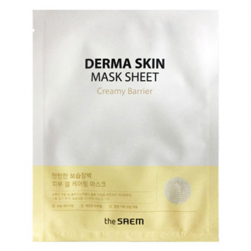 Маска тканевая Derma Skin Mask Sheet - Creamy Barrier 1шт