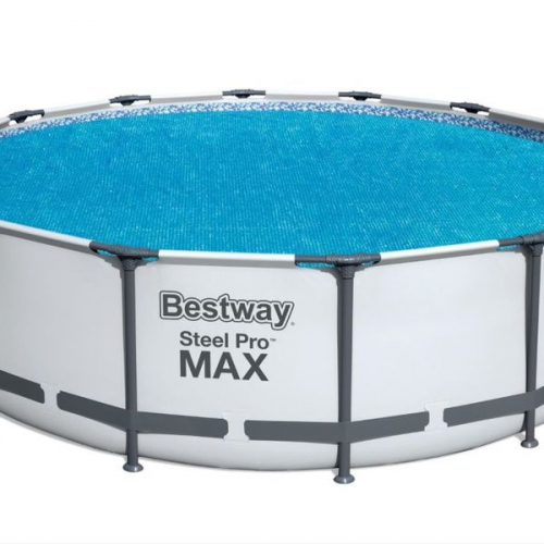 Чехол для круглых каркасных бассейнов 427 см с нагревающим эффектом Bestway (58252)
