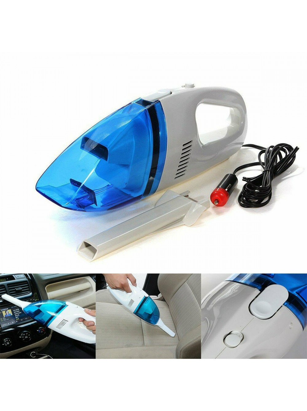 Автомобильный пылесос «High Power Vacuum Cleaner Portable DC12VOLT