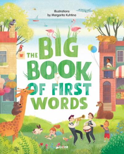 English Books. Clever Big Books: Big Book of First Words